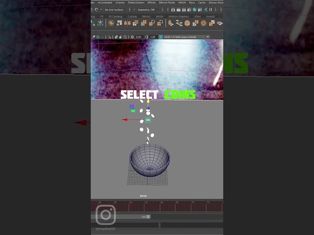 How to Render Coins in Maya 🪙 | Quick Maya Tutorial