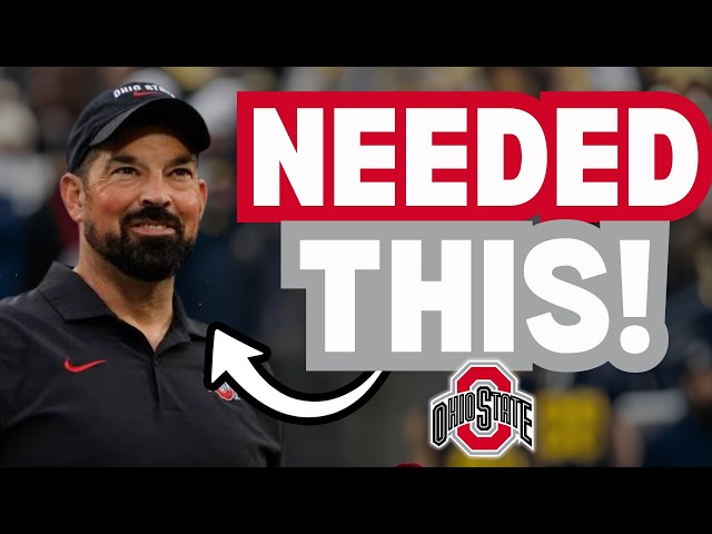 Ohio State Football Got MUCH Needed Good News!