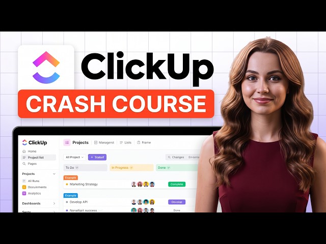 ClickUp Tutorial For Beginners | How To Use Clickup 2026 (In-Depth Tutorial)