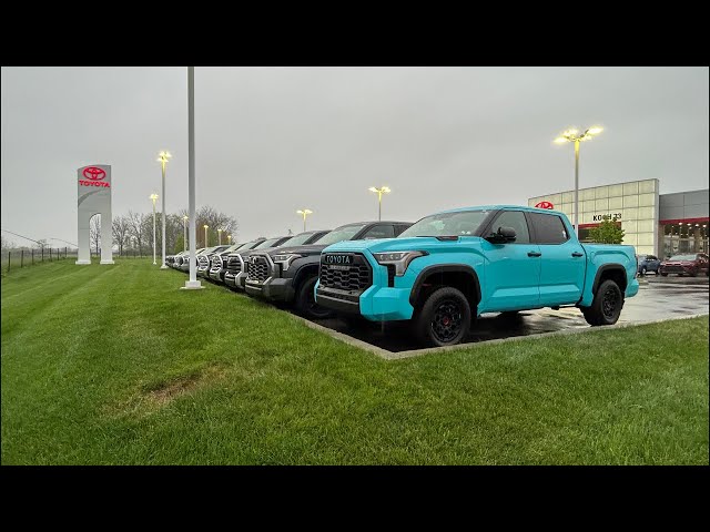 RAIN CAN’T STOP ME! 2026 Toyota Tundra Inventory Walk
