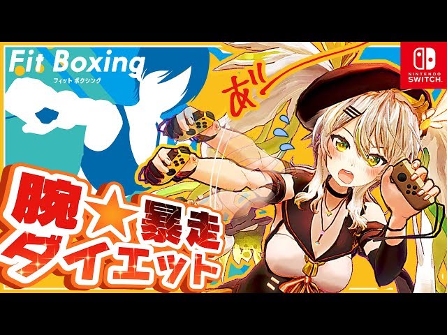 【Fit Boxing #1】腕暴れまくりのダダダダイエットにチャレンジするよ！【Joy-Con3D自作】