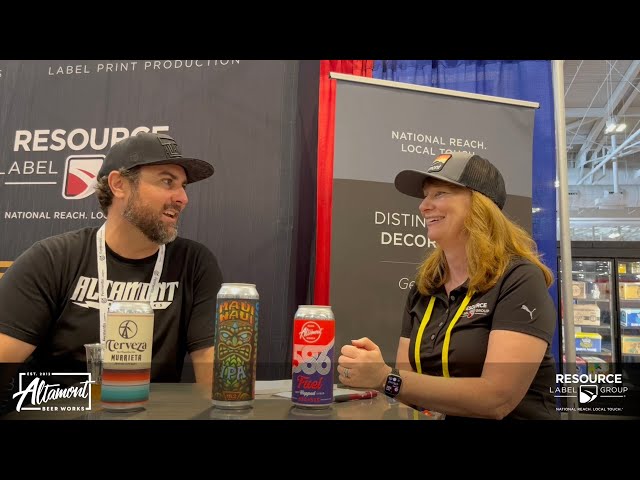 Beer labels and brewing with Altamont Beer Works
