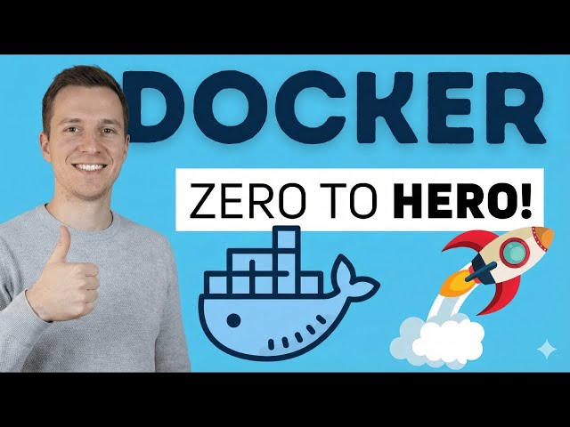 Docker Tutorial for Beginners [FULL COURSE in 45 Minutes]