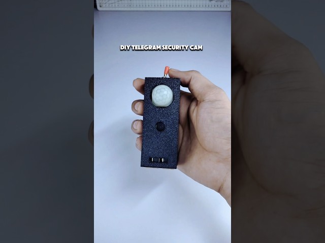 DIY Motion Security Cam Project #engineering #security #tech #maker