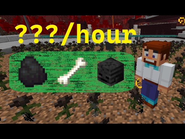 Making an overpowered Wither Skeleton Farm in my Forever world - Part 1