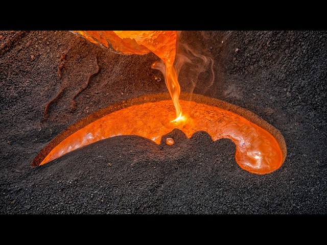 Casting a Brass Karambit: From Molten Metal to a Perfect Blade
