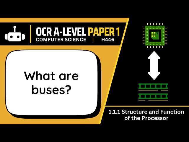 Buses | 1.1a | OCR A-Level Computer Science
