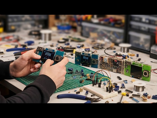 DIY Electronics Project | Build Death Star Pockets Gaming Console with ESP32