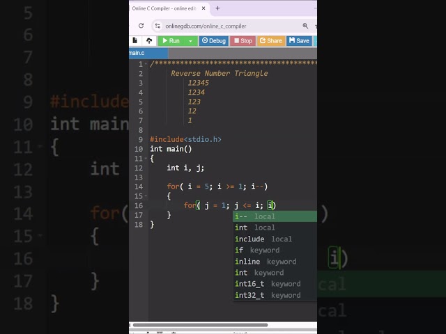 Can You Print This Using While Loop? 🔥 | C Programming #clanguage #coding #logic #programmingshorts