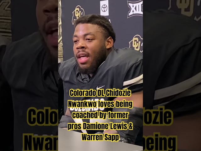 CU Buffs learning from NFL stars #cubuffs #coachprime