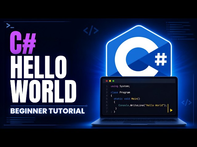 C# Hello World Tutorial (2026)