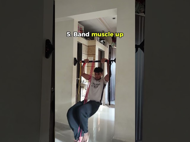 My FULL Calisthenics Pull Day at Home 💀 | Slovic Pull-Up Bar & Bands#calisthenics  #shorts