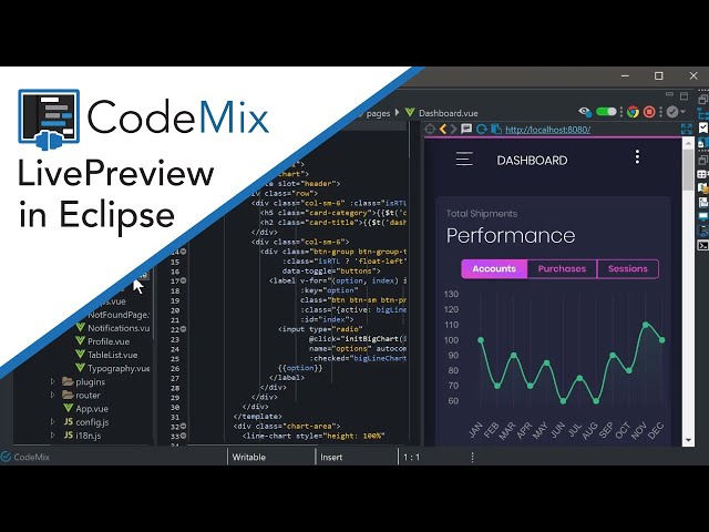 Live Preview in Eclipse