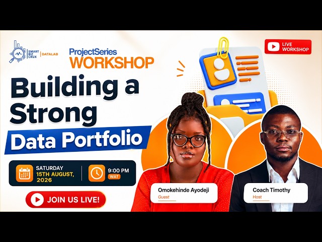 ProjectSeries August #1 -  Building a Strong Data Portfolio