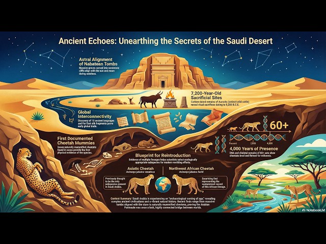 Saudi's Mummified Cheetah Tombs