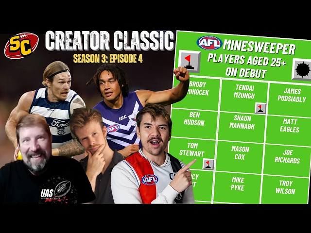 Which AFL Mature-Age Recruits Debuted at Age 25+? (Creator Classic S3)