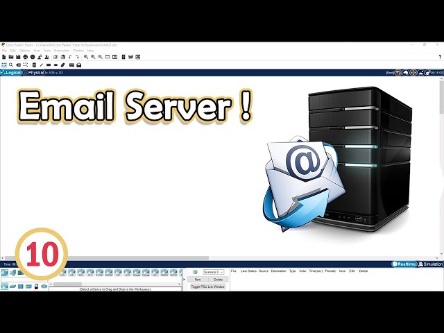 Email Server in Cisco Packet Tracer (Easy Simulation)