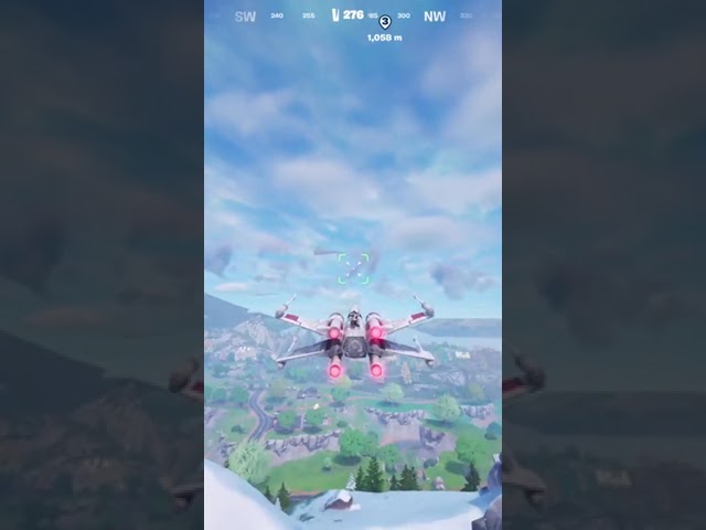 Gotta love the X-Wing | Fortnite C6S3: Galactic Battle | #art_salcedo on #Twitch |