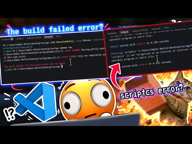 C# VS Code Build Failed? Fix CS0260 & “ScriptCS Is Not Recognized” Error