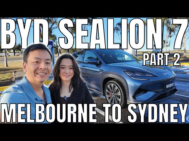 Melbourne to Sydney in 2025 BYD Sealion 7: Real-World EV Road Trip