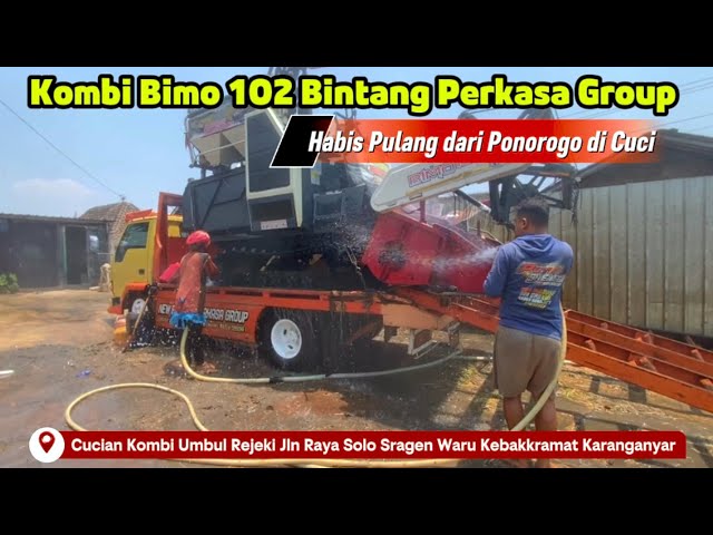 Kombi Bimo 102 SS Pulang dari Ponorogo Mau di Cuci 