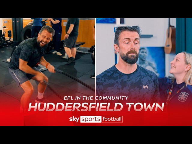 Huddersfield Town Foundation’s Heart of the Town supports men to stay active and keep healthy ❤️
