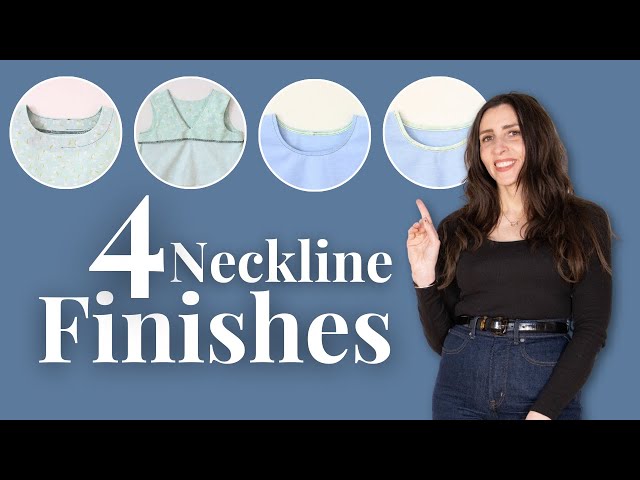 Neckline Sewing Secrets Every Beginner Should Learn (COMPLETE GUIDE)