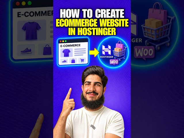 How to Make Ecommerce Website Using Hostinger  #website  #tutorial #webdesign