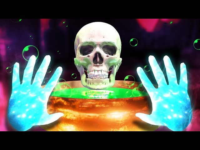 BREWING POTIONS WITH A DEMON SKULL - Waltz of the Wizard Gameplay - HTC Vive Pro Gameplay