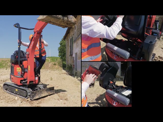 Mini pelle 1T1 U10-5 KUBOTA