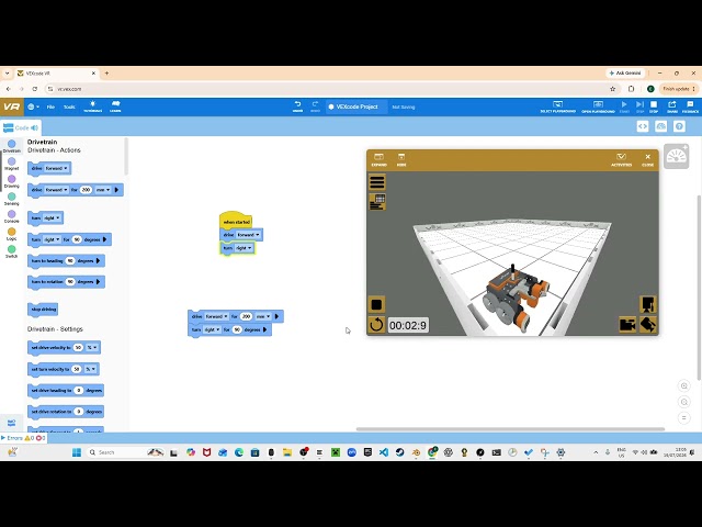 Introduction to VEX Code VR
