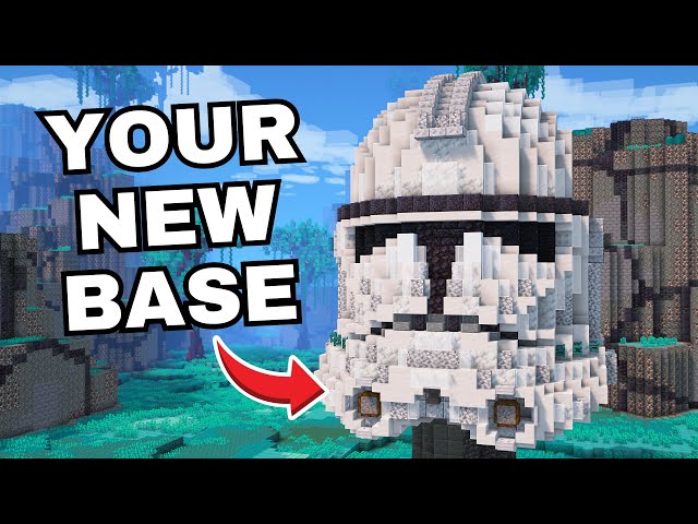 Clone Trooper Helmet Base | Minecraft Star Wars Tutorial