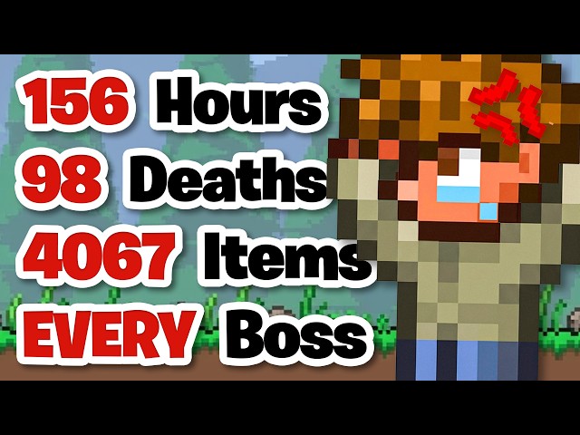 I 100%'d Terraria... It was INSANE.