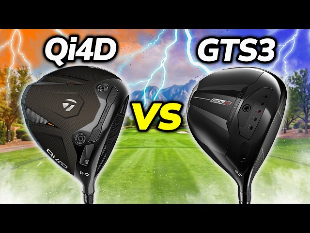 Ultimate 2026 Driver Battle: TaylorMade Qi4D vs Titleist GTS3