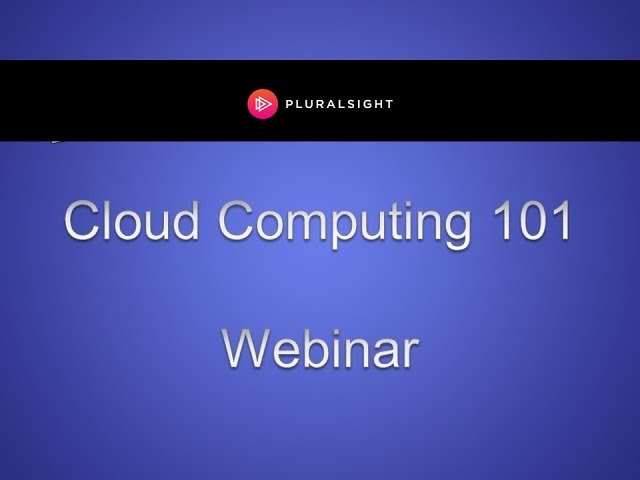Cloud Computing 101
