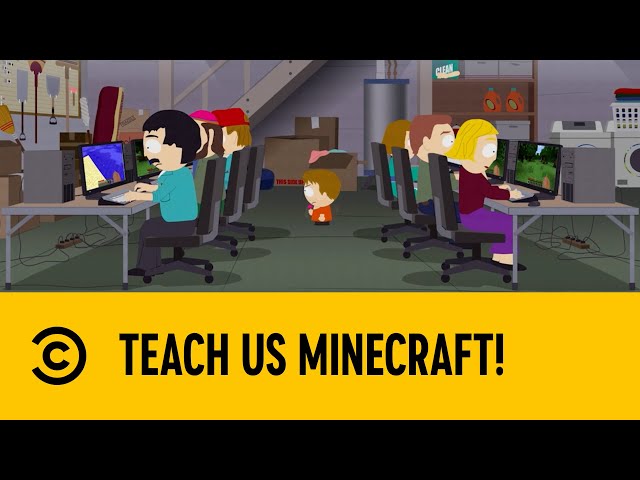 Teach Us Minecraft! | South Park | Comedy Central Africa