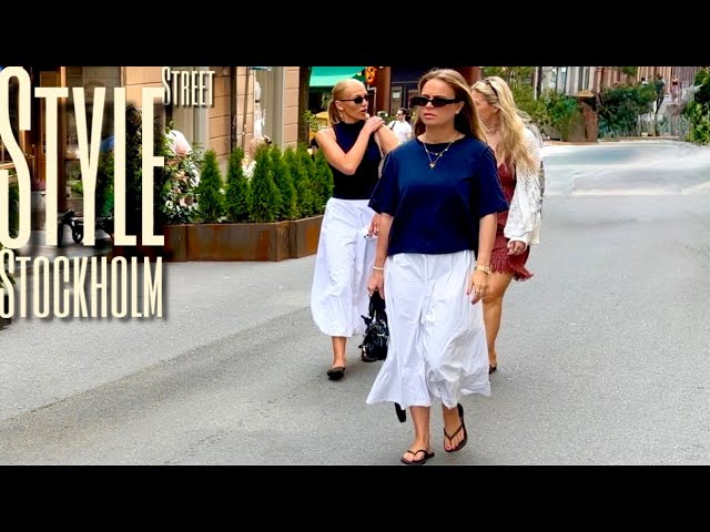 Beautiful Scandinavian Street Fashion | August 2026 Stockholm Street Style | Summer Fashion Trends