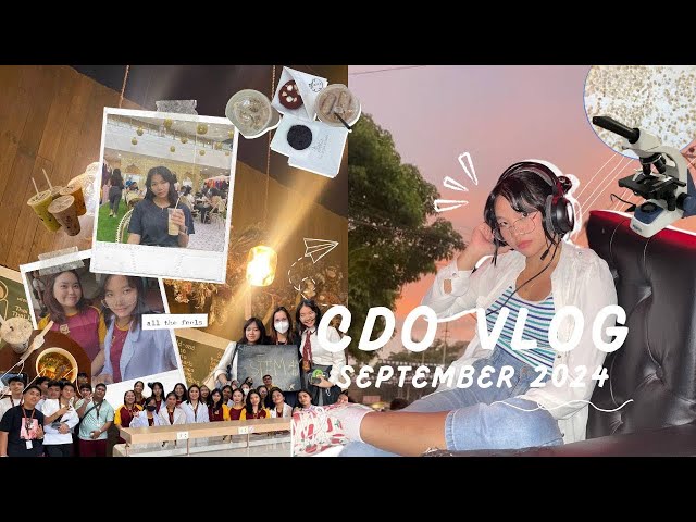 ꕥSeptember Vlog|| 12: Filming, Uni life, Laboratory, gaming, night outs, club fair, café and more🎥🎮🌃