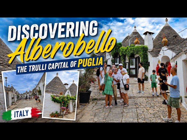 Discovering Alberobello 🇮🇹 | The Trulli Capital of Puglia | Walking Tour & Top Attractions