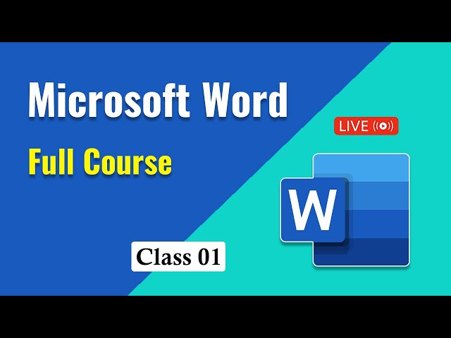 Microsoft Word Full Course Bangla Tutorial 2025 ll Bivash Academy