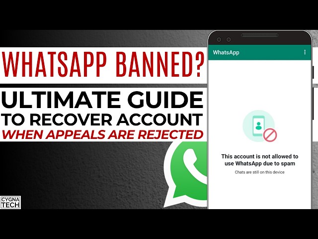 🚨 How to Unban WhatsApp Number When Appeals Are REJECTED | Ultimate Masterclass Guide