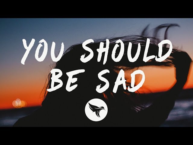 Halsey - You should be sad (Lyrics)