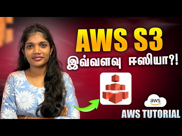 AWS S3 Full Tutorial in Tamil | Complete Beginner to Advanced Guide + Interview Q&A