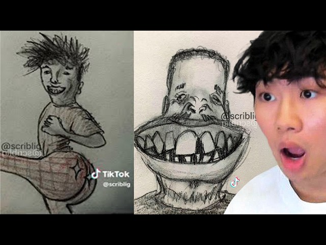 Scriblig WHAT ARE THESE DRAWINGS?! 🤣 