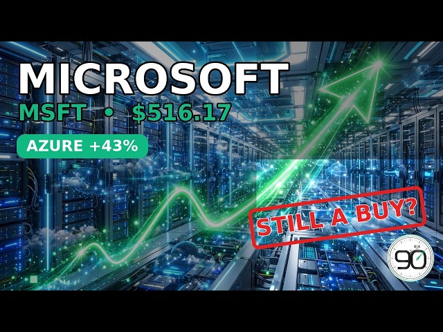 Deep Dive - Microsoft Stock: Azure Up 43% — Is MSFT a Buy at $516.17? #stockmarket