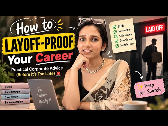 How to Layoff-Proof Your Career | Practical Corporate Advice (Before It's Too Late) ✨Prep for Switch