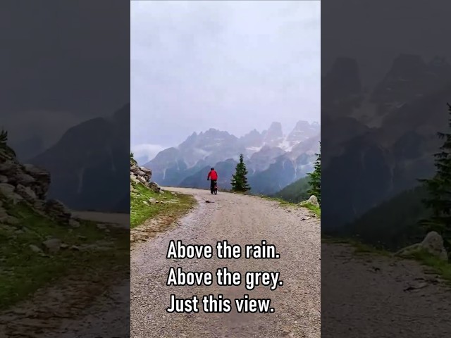 Epic Rain Ride | Dolomites Cycling