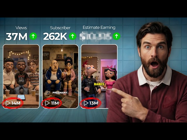How I Made Viral AI Claymation Animation Videos (Free & Paid Method)