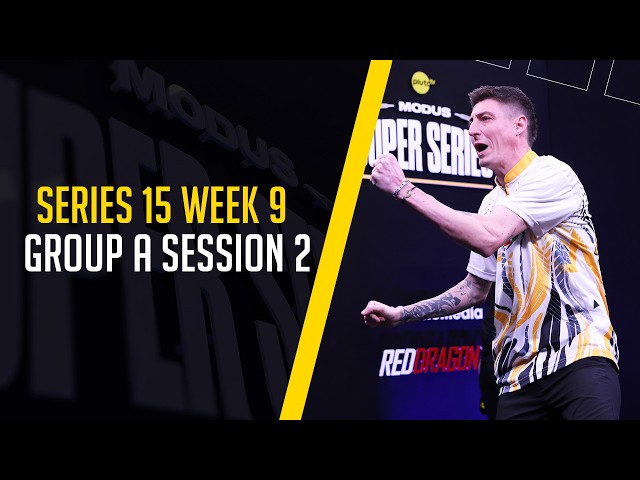 MOVING DAY MADNESS!!! 🎯👀 | Live Darts |  Series 15  Week 9 | Group A Session 2