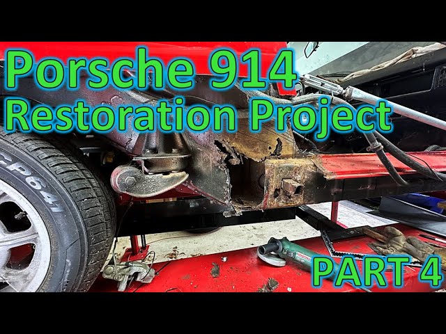 1975 Porsche 914 Restoration Project (Part 4) – Back In From The COLD!